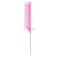 Hot Fashion Fine-Tooth Comb Metal Pin Anti-Static Hair Style Rat Tail Comb 220X28x4mm Hair Styling Hair Accessories Beauty Tools. 