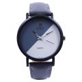 Stylish Round Dial Smooth Leather Straps Casual Watch Stylish Analog Watch for Boys Men. 