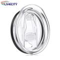 Skinny Tumbler Lid Transparent Spill Proof 20oz Tumbler Cover. 