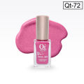 QT Quetee Beauty Peel Off Nail Polish,Shimmery Glitter Nail Paint with Glossy Matte Finish, Quick Dry Long Lasting Nail Color, Korean Skin-Friendly Safe Formula, Easy Application, High Pigment Shine, Trendy Nail Polish for Women Girls Party & Daily Wear. 