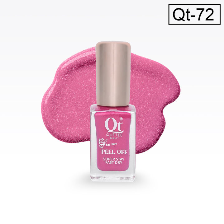QT%20Quetee%20Beauty%20Peel%20Off%20Nail%20Polish,Shimmery%20Glitter%20Nail%20Paint%20with%20Glossy%20Matte%20Finish,%20Quick%20Dry%20Long%20Lasting%20Nail%20Color,%20Korean%20Skin-Friendly%20Safe%20Formula,%20Easy%20Application,%20High%20Pigment%20Shine,%20Trendy%20Nail%20Polish%20for%20Women%20Girls%20Party%20&%20Daily%20Wear%20-%20Image%209