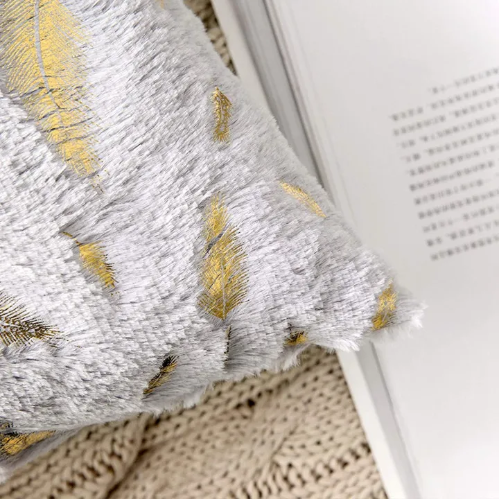 QS%20Decorative%20Super%20Soft%20Square%20Faux%20%20with%20Gold%20Feathers%20Gilding%20Leaves%20Cushion%20Covers%20Cases%20Soft%20Fuzzy%20Cute%20Pillowcase%20for%20Couch%20Sofa%20Bed,%2012x20%20Inch%20%7C%20QS%20Bedding%20-%20Image%205