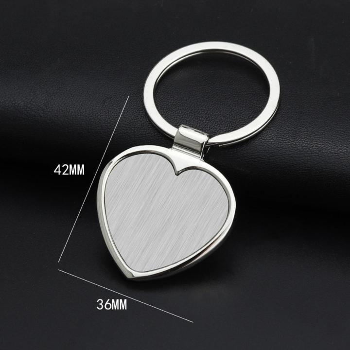 Metal Keychain Blank Keychain Stainless Steel Keyplate DIY Metal Keychain Sunlight Super Store
