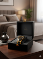 Luxury Stone Watch | Last Piece Clearance Sale | Durable Golden & Black Ceramics Dial | Japanese Quartz. 