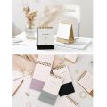 [yunkan]Mini Desk Calendar 2021 Planner Organizer Designed to Set Goals and Get Things Done Goal Journal for Home Office. 
