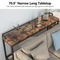 Customisable Console Table, Narrow Sofa Accent Table Behind Couch. 
