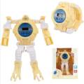 Creative Robot Transforming Kids Watch Transformation Toys Boys Wrist Watch Kids. 