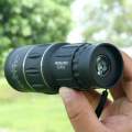 New 16X52 High-Quality Monocular Telescope, Compact Portable Waterproof Scope with Day & Night Vision, 22° Field of View. 