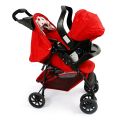 GRACO Stroller Travel Set  8 Big Tyres Alloy Foldable Baby Stroller Pram with Baby Carry Cot S-85KOJI. 