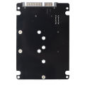 M.2 NGFF or MSATA to SATA 3.0 Adapter USB 3.0 to 2.5 SATA Hard Disk 2 in 1 Converter Reader Card with Cable for PC Laptop. 