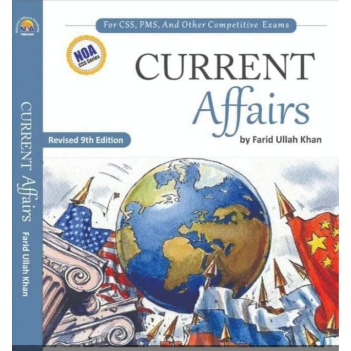 Current Affairs Book For CSS 2023 Exam BY NOA Publication
