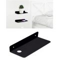 Metal Wall Mount Floating Space Saving Mobile Phone Shelf Rack Stand. 
