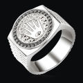 Hot Hip hop/rock crown ring men and women gold-plated rings jewelry. 