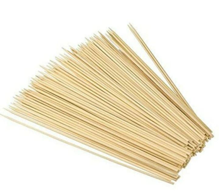 Wooden%20Bamboo%20Skewers%20-%20Wooden%20BBQ%20Sticks%20-%20%20Size:%208"%20inch%20-%20Image%202