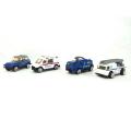 City Police Vehicles Die Cast Cars Set – 4 Pcs. 
