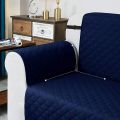 Quilted Sofa Runners- 6 Seater - 3+2+1 - Sofa Covers With Side Pockets by Knit that Fits. 