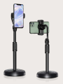 Universal Flexible Mobile Stand | Universal Flexible Mobile Snake Stand Holder | Multifunctional Mobile Phone Desk Stand | 360 Degree Movable Holder Clip For And Tablet Live Stream Tiktok Youtube Shorts Video Shooting Black. 