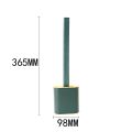 Silicone Toilet Brush Head Toilet Brush Leak-Proof Base Convenient Sanitary Brush Head Storage Cover Toilet Cleaning Brush. 