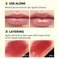 QIBEST Lip Gloss Moisturizing Lip Plumper Gloss Universal Lip Oil Long Lasting Lipgloss Korean Makeup Lip Glaze Cosmetics. 