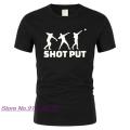 Shot put printed crew neck T-shirts men summer new fashion casual short sleeve cotton t shirt hip hop male sporting tops tees. 