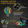 Push Up Board, Foldable 14 in 1 Push Up Bar, Portable Multi-Function Push Up Stands for Floor, Professional Push Up Strength Training Equipment for Home Exercise For Waist Abdomen, Fitness Workout, Gym, Workout for Men & Women. 
