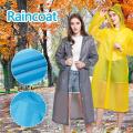 Raincoat Waterproof For Women Long Raincoat Hodded For Outdoor. 