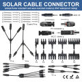 Solar Panel Cable Connector MC3/4 1000V 30A Male Female Connector IP67 with Diode Fuse for T Y Branch Parallel Solar Splitter. 