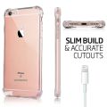 Iphone 6 Plus OR 6S Plus transparent soft silicon back cover. 