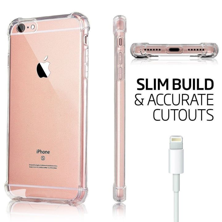 iPhone%206%20Plus%20/%20iPhone%206s%20Plus%20Soft%20Silicone%20Back%20Cover%20TPU%20Transparent%20Case%20With%20Camera%20Protection%20-%20Image%203