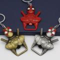 Marvel keychain Avengers Alliance Deadpool Deadpool bottle opener keychain alloy pendant. 
