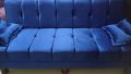 Customize 3 Seater Sofa Come Bed unique style pure Imported furniture Fabric 12 years sofacombed. 