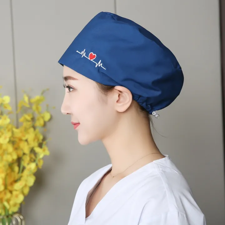 Embroidery%20surgical%20cap%20men%20and%20women%20operating%20room%20cap%20doctor%20nurse%20cap%20oral%20dentistry%20beauty%20work%20cap%20elastic%20round%20cap%20-%20Image%207
