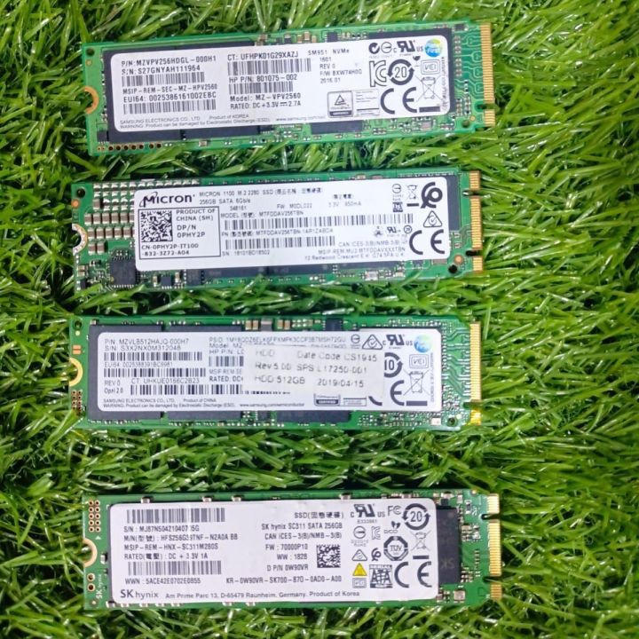 SSD MICRON SATA SSD M2 256GB FOR PC, SEVER LAPTOP