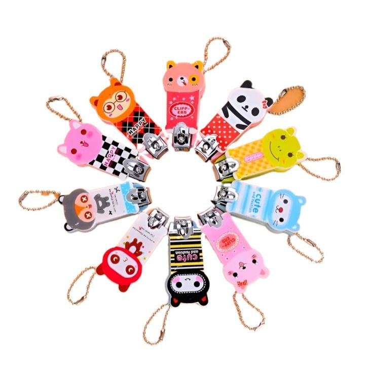 Cute Cartoon Design, Solid and Durable Sharpe Edge Nail Cutter Stainless Steel And High Quality Nail Clipper