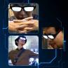 Fashion Men Women LED Light Luminous Glasses Eyewear Anime Cosplay Party Prop. 
