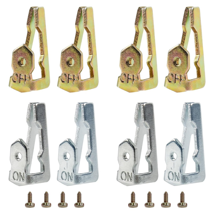 Time Switch Trippers Replacement 2 Pack (4 ON / 4 Off / 8 Screws)