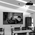 Hitech-Vision Manual pull Projector Screen - Matt White 120"  16:9  (8.75 x 4.9). 