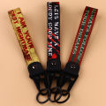 Horror Movie Quotes Keychain Halloween Key Ring Lanyard Tags Key Strap Tow Car Motorcycle Accessories Fashion Jewelry Gift. 
