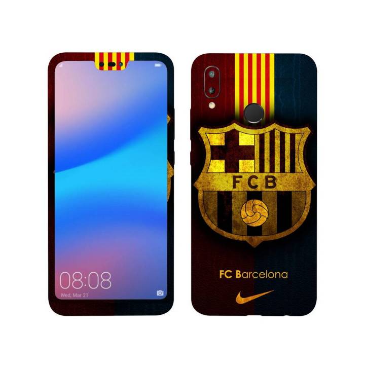 Huawei P20 Lite FC Barcelona Mobile Skin Full wrap (Not Mobile Cover)