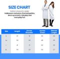 Lab Coat Wrinkle  Male Female Unisex Best Quality Uniform. 