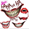 STICKY Joker Horrible Devil Laugh Graffiti Car Sticker Decal Decor For Bicycle Motorcycle Accessories Laptop Helmet Trunk Wall. 