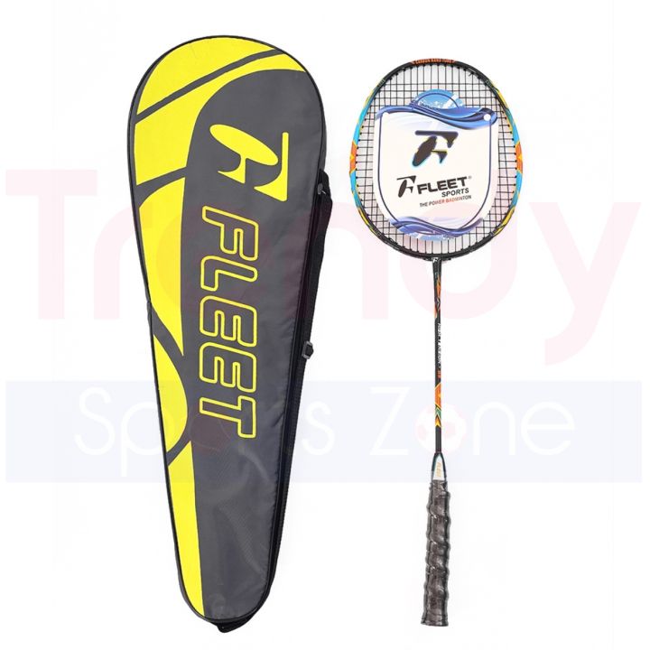 Fleet GS Badminton Racket – Lightweight High Tension Carbon Nanotube ...