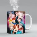 BTS Coffee Mug for Army Lovers - Ceramic Coffee Cup - Korean Music Band BTS K-POP BTS Army, KPOP, STRAY KIDS, SEVENTEEN, EXO, TWICE, ASTRO Fully Customized Perfect Gift For Army lovers with free surprised gift.. 