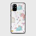 OnePlus 9R Cover - SkinLee HQ Infinity Glass Case (Soft) - Neon Rainbow Unicorn - SKINLEE-475-1-1025-645. 