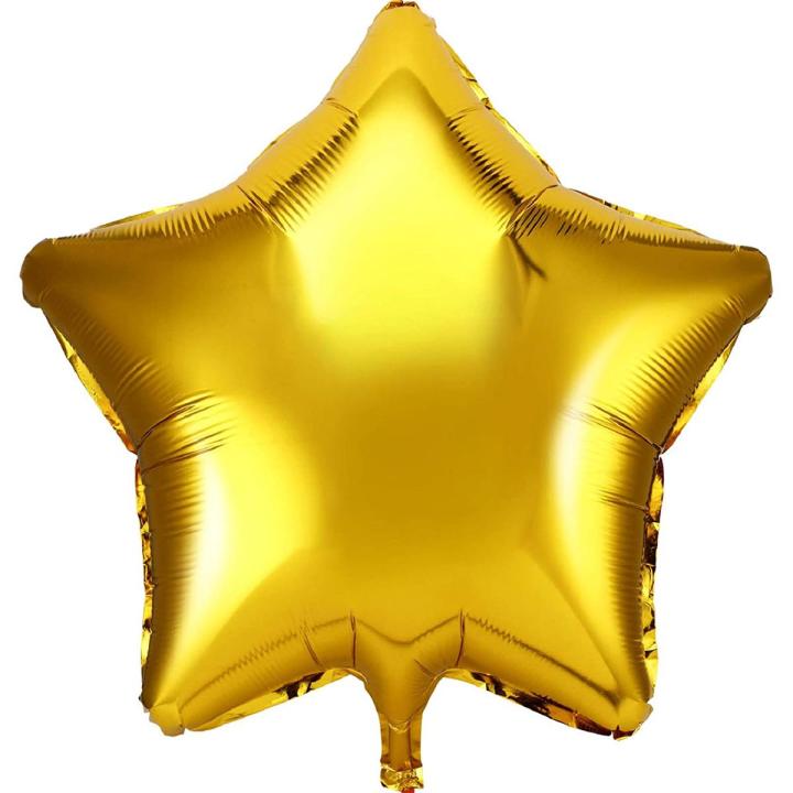 2 pcs Foil Balloon in Star Golden/Star Shape Foil Balloon for Birthday  Anniversary Party Wedding Bridal Shower Engagement Photo Shoot | Daraz.pk