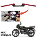 Aluminum 3 Piece Handle Universal Adjustable Handle Bar for Motorcycle Hollow Style For Motorcycle - RED, For Cafe Racers, Honda cd70, cg125, Suzuki etc. 