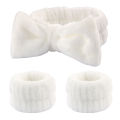 Microfiber Wrist Sweatbands - Absorbent Towel Bands, Comfortable Headbands for Fitness & Makeup. 