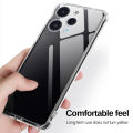 For Xiaomi Redmi 12 4G Clear Soft Silicone Protector Case For Redmi12 4G Transparent ShockProof Bumper Back Cover. 
