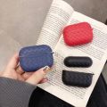 WOVEN Pattern Cover Earpods Pro / Audi0nic Pro Plus | Silicone Case With Hook / Safe & Reliable Material / Washable / Flexible & Soft | Earphone Protector | RANDOM COLOURS. 