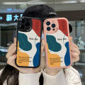Jizetin for Redmi Note 11 / Note 11S Back Cover Colorful Graffiti Lambskin Texture PU Leather Back For Girls Boys Soft Phone Case. 